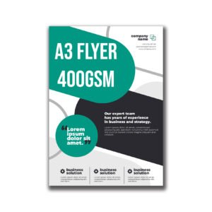 A3 Flyers - 400gsm