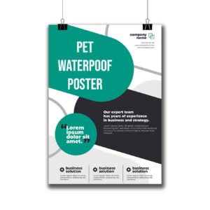 PET Waterproof Posters